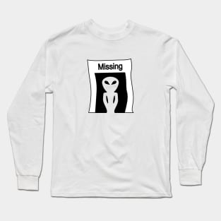 Missing Person Long Sleeve T-Shirt